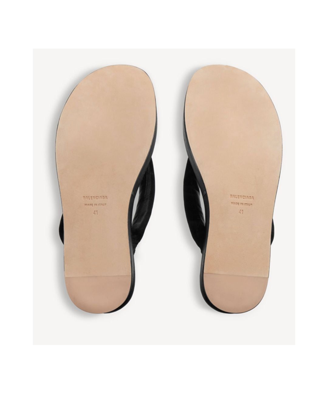BALENCIAGA Women's Gaeta Thong in Black