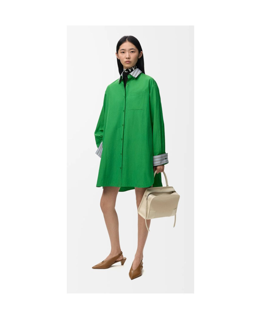 LOEWE Shirt dress in cotton