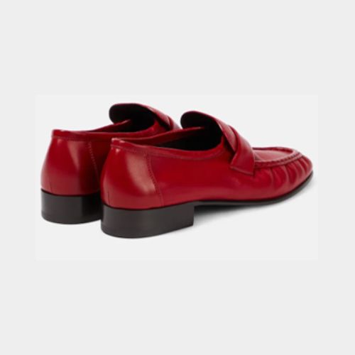 THE ROW Soft Loafer in Eel