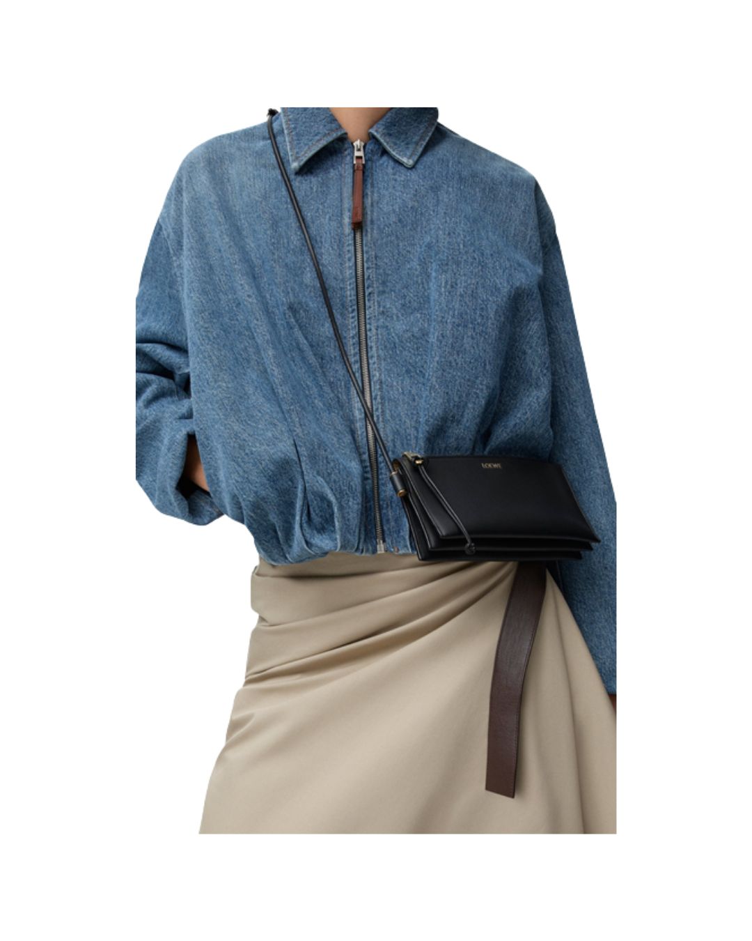 Loewe Joya pouch in nappa calfskin