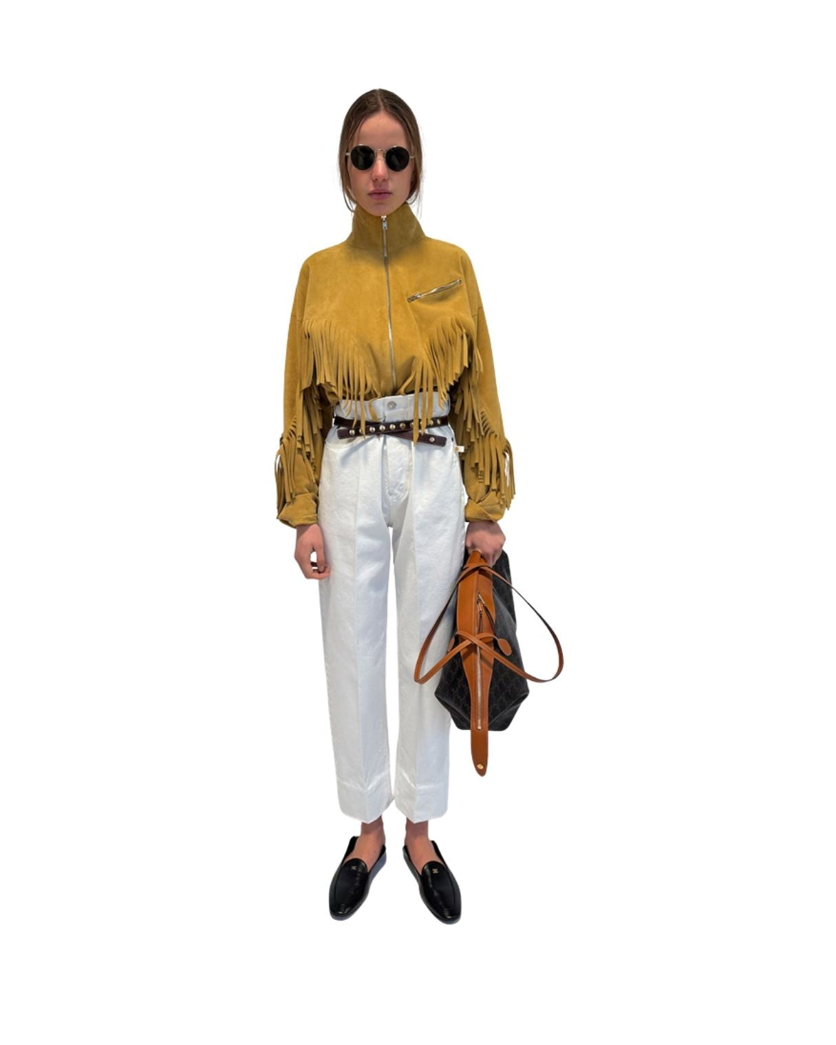 CELINE SS 26 boyfriend jeans 002 IN heavy cotton twill