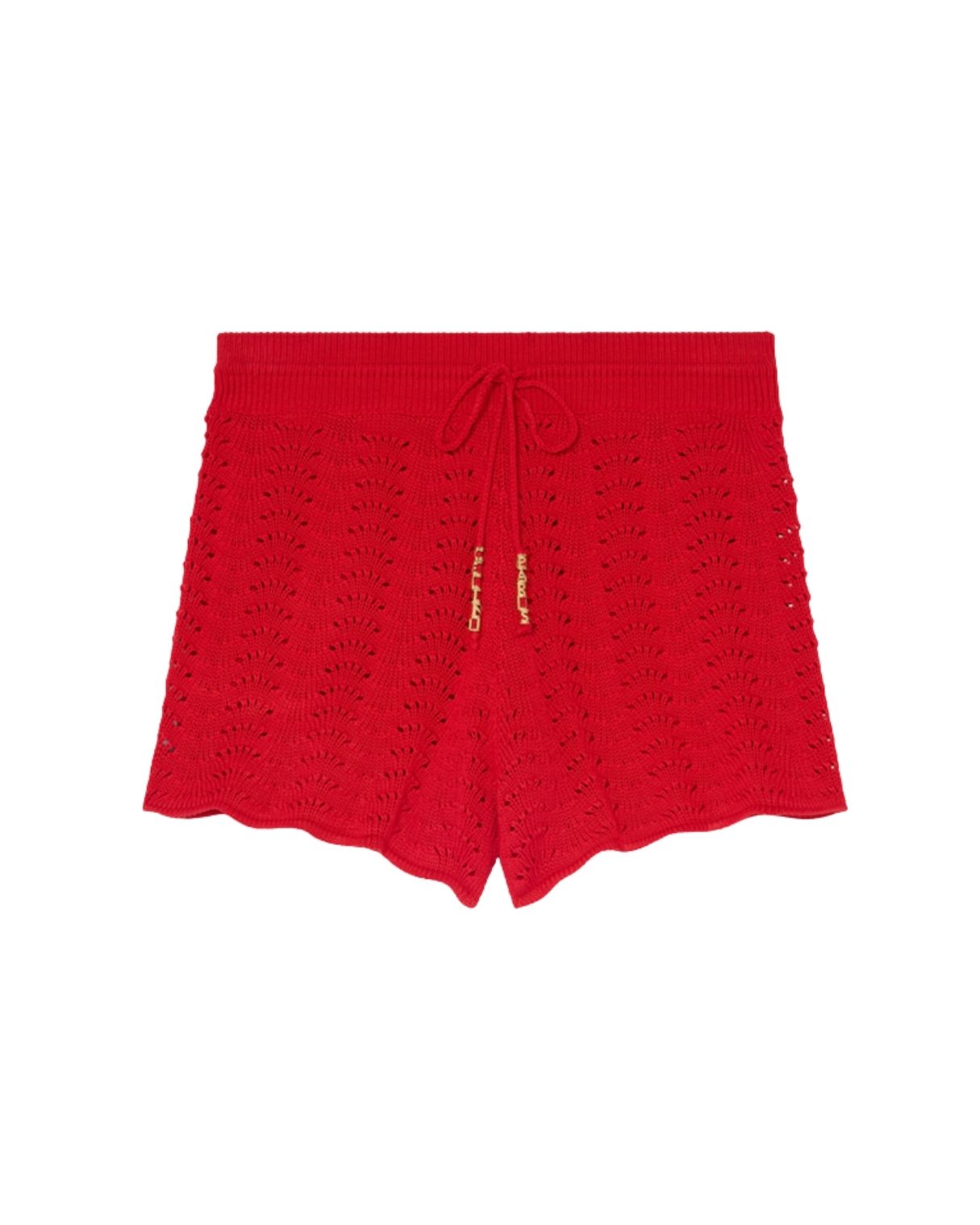 CELINE Mini shorts IN cotton pointelle