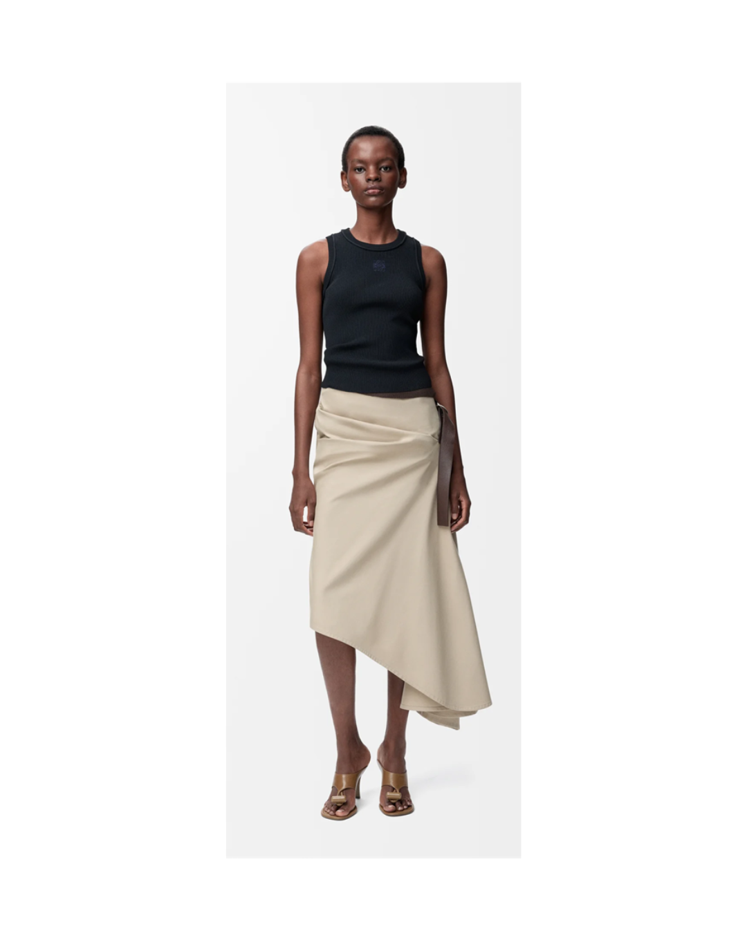 LOEWE Anagram tank top in stretch viscose