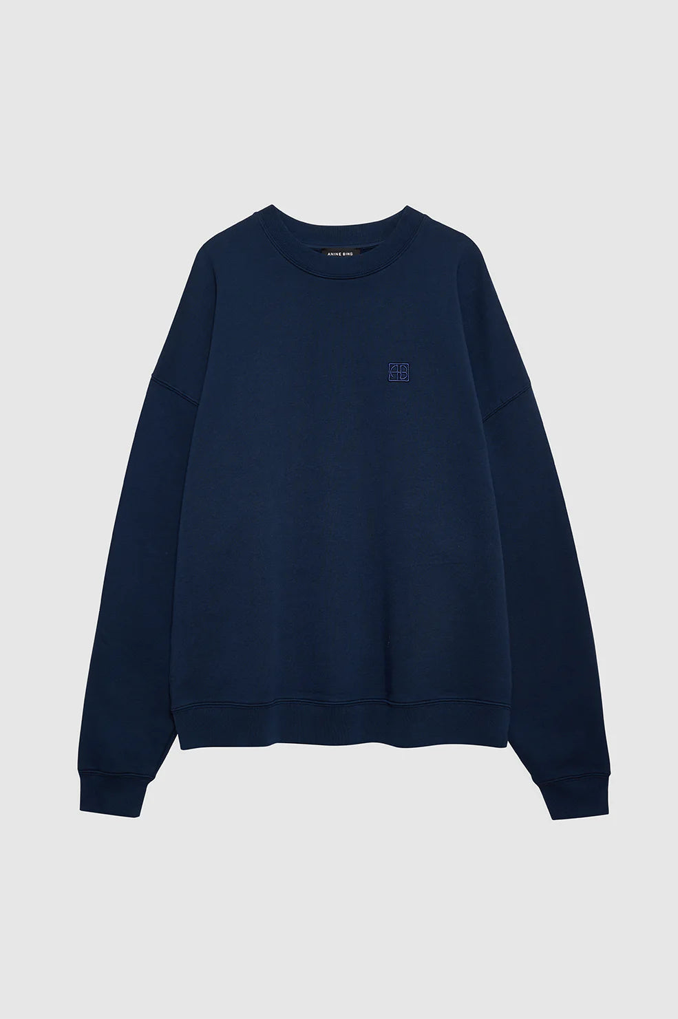 Anine Bing Miles Sweatshirt Framed Monogram