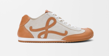 Loewe Ballet Runner 2.0 unlined in deerskin and vegetable-tanned calfskin