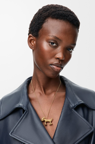 Loewe Sausage dog necklace