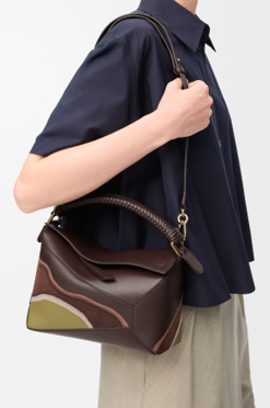 LOEWE Small Puzzle Edge Landscape bag in nappa calfskin