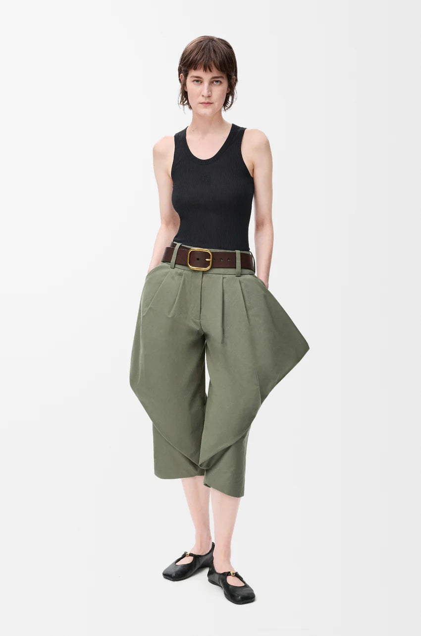 LOEWE ANAGRAM TANK TOP IN SILK