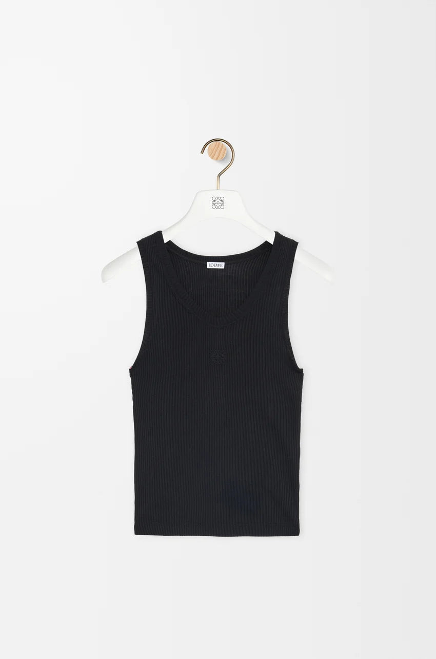 LOEWE ANAGRAM TANK TOP IN SILK