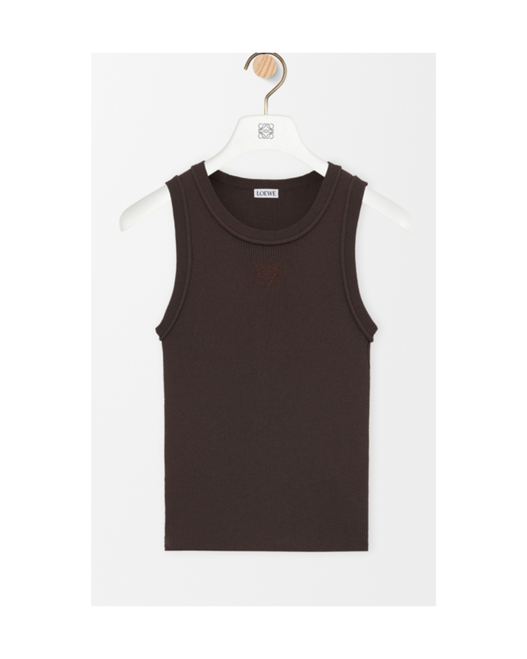LOEWE Anagram tank top in stretch viscose
