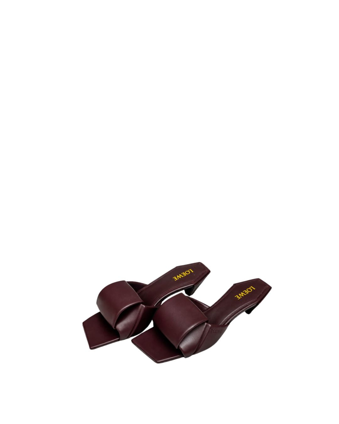 LOEWE Origami slide- 45 in lambskin