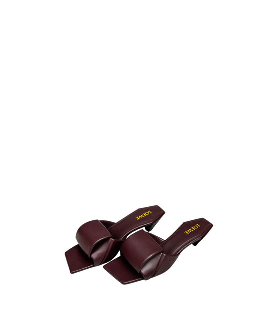 LOEWE Origami slide- 45 in lambskin