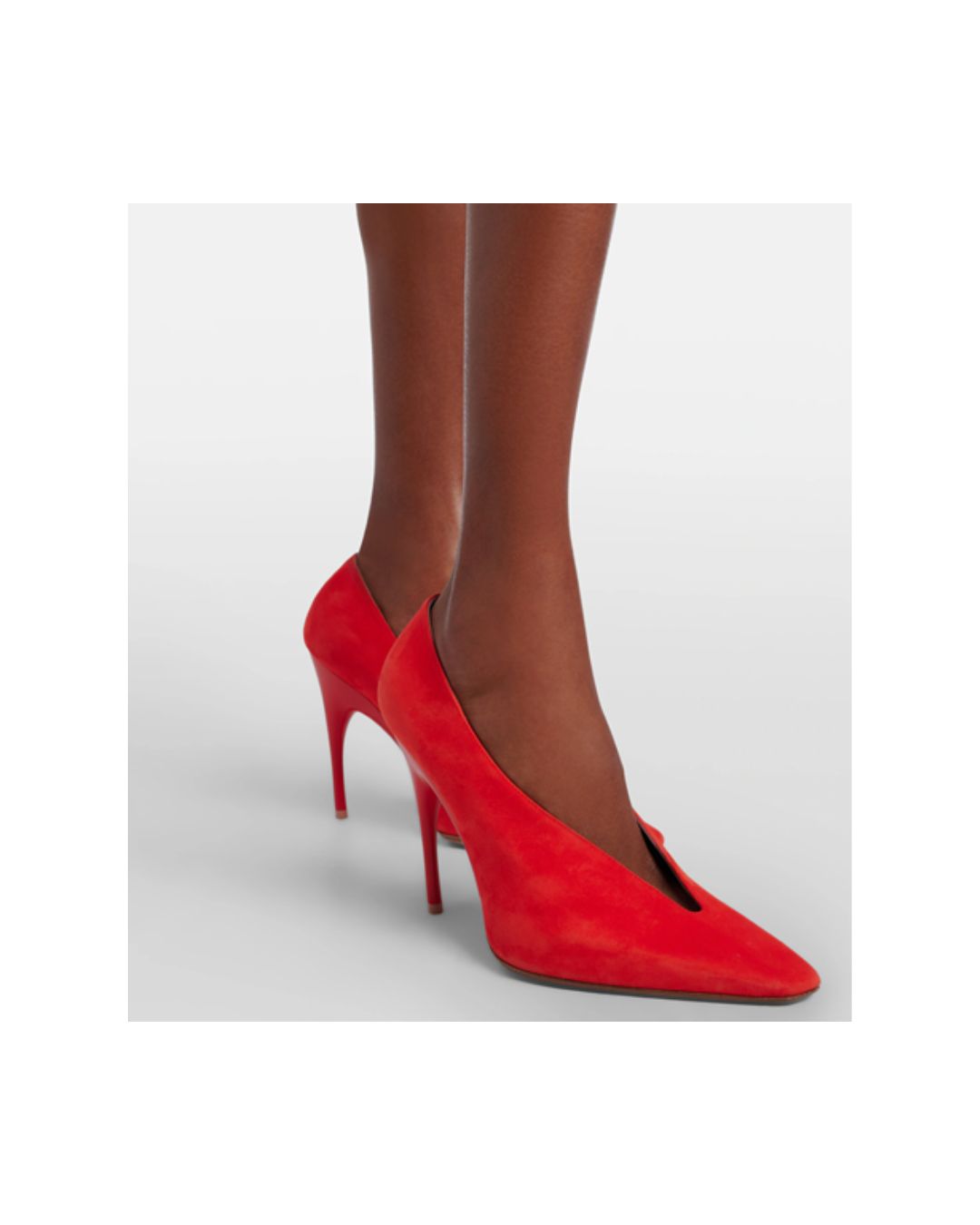 BALENCIAGA Duchesse suede pumps