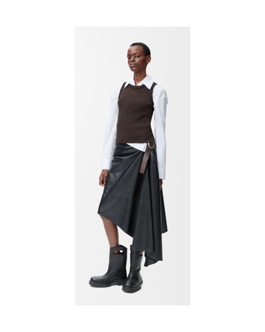 LOEWE Anagram tank top in stretch viscose