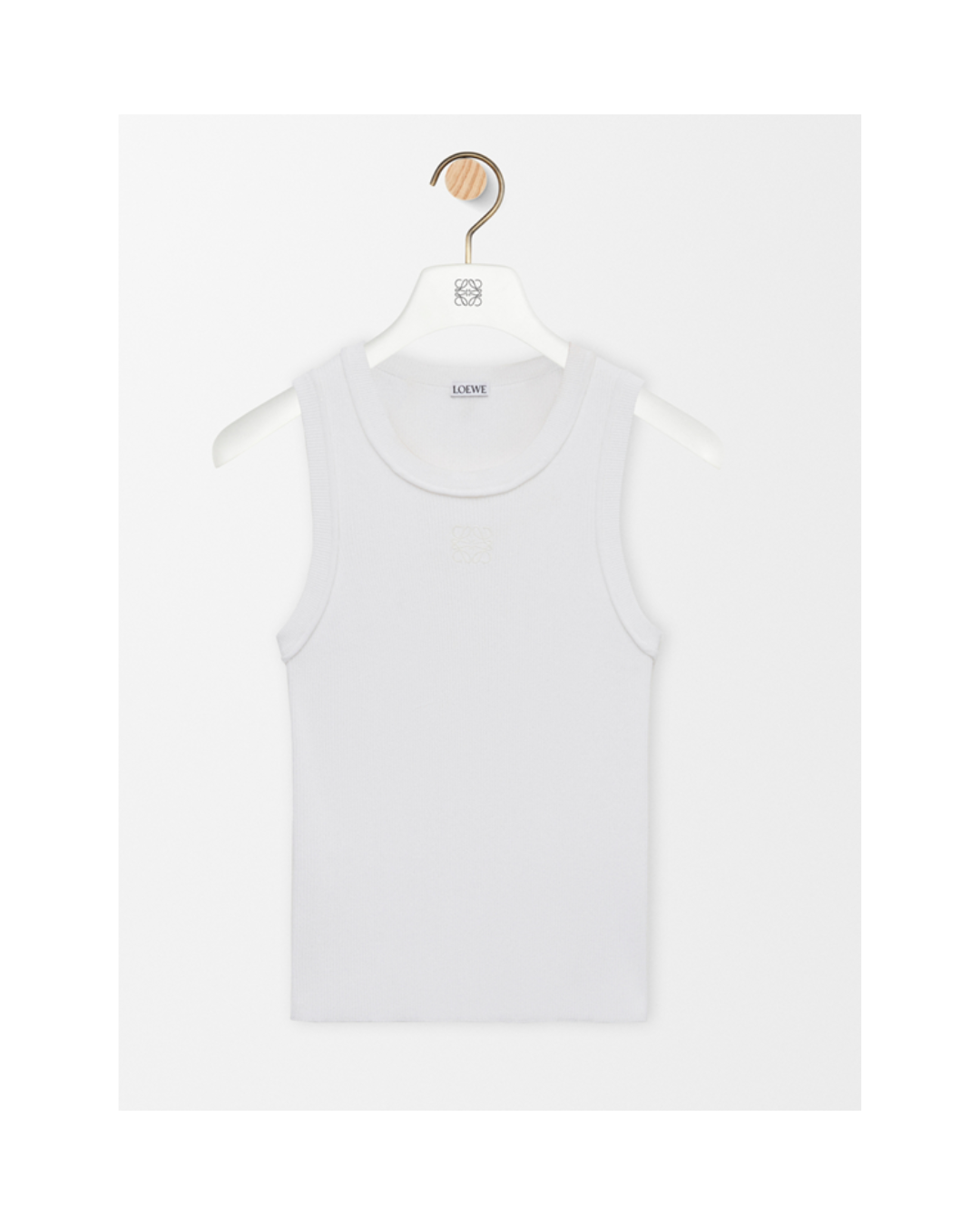 LOEWE Anagram tank top in stretch viscose