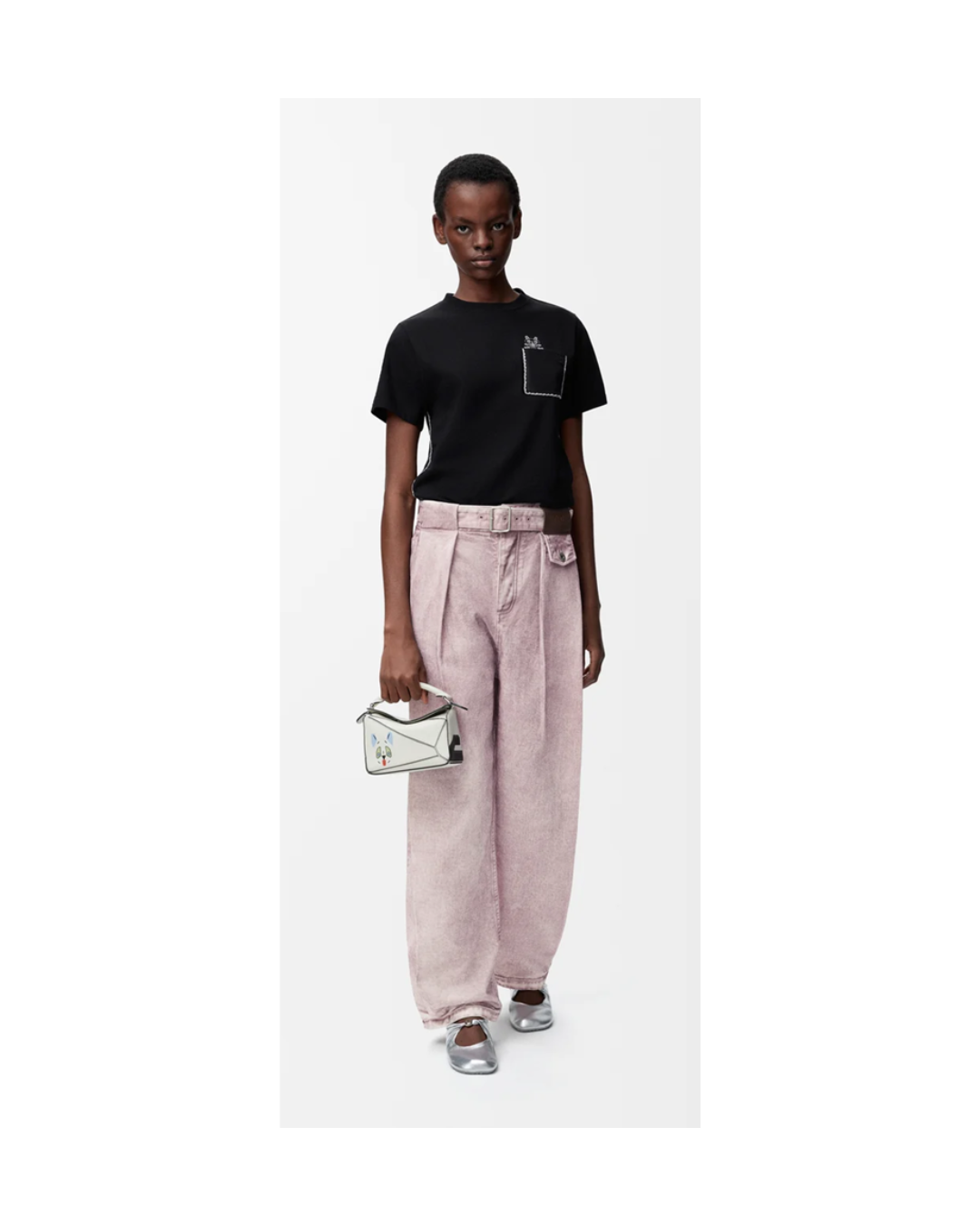 LOEWE BELTED Jeans in Denim