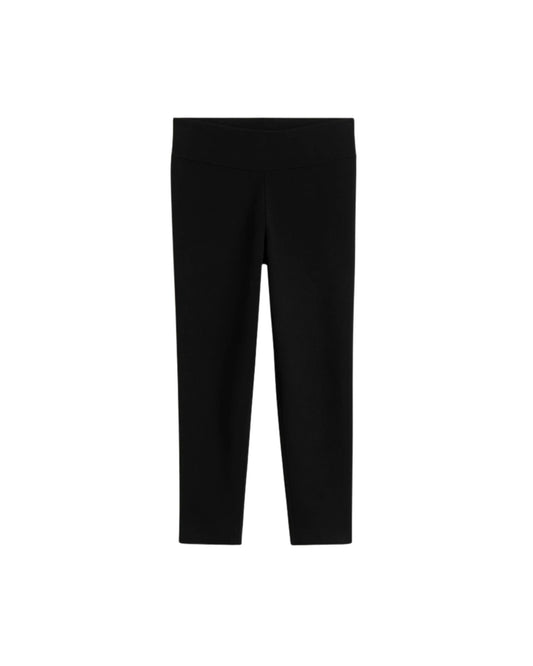TOTEME Capri knit leggings black