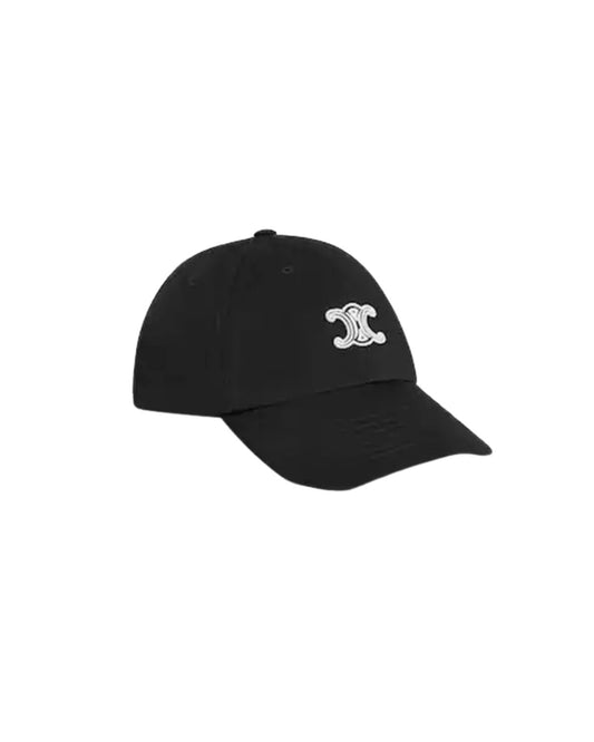 CELINE VIVIENNE CAP, COTTON TWILL