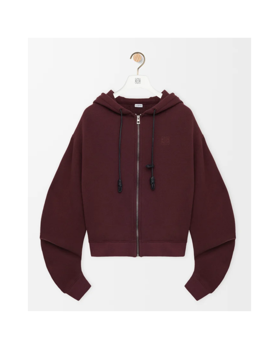 LOEWE Flamenco hoodie in cotton and cashmere
