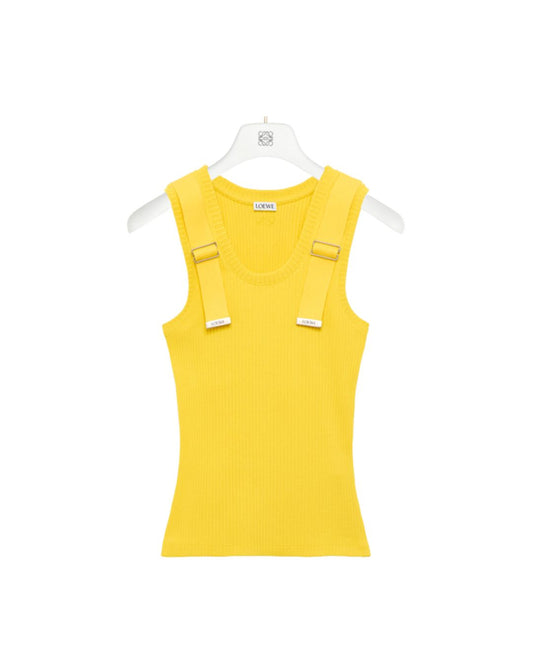 LOEWE Tank top in stretch cotton