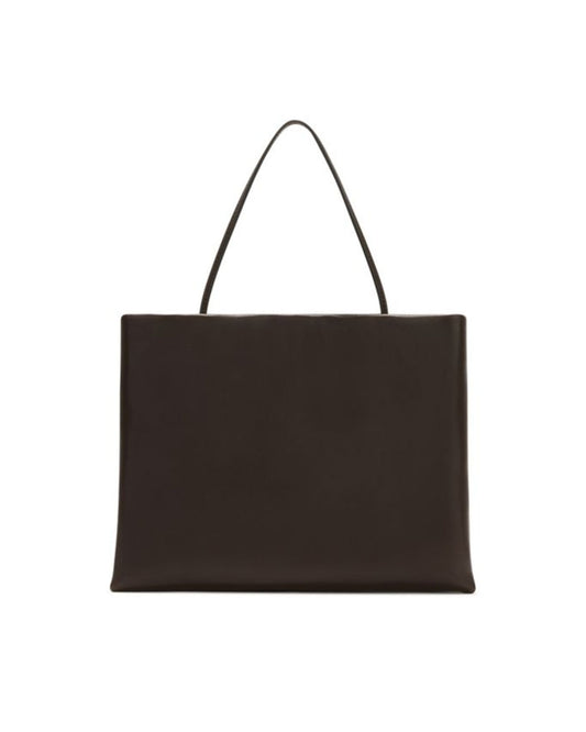 THE ROW LEATHER LARGE CECILY BAG