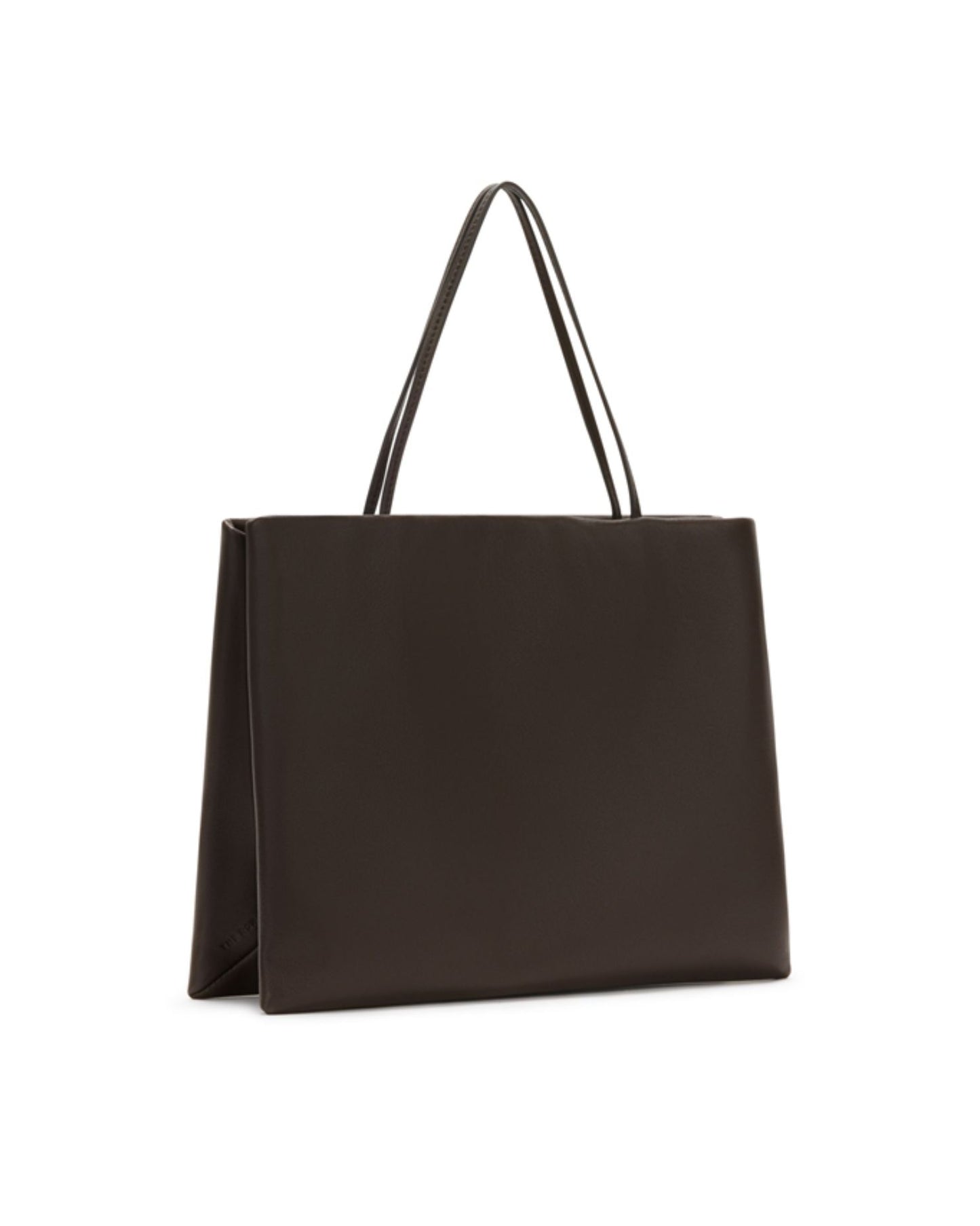 THE ROW LEATHER LARGE CECILY BAG