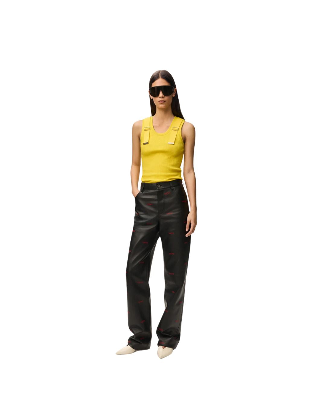 LOEWE Tank top in stretch cotton
