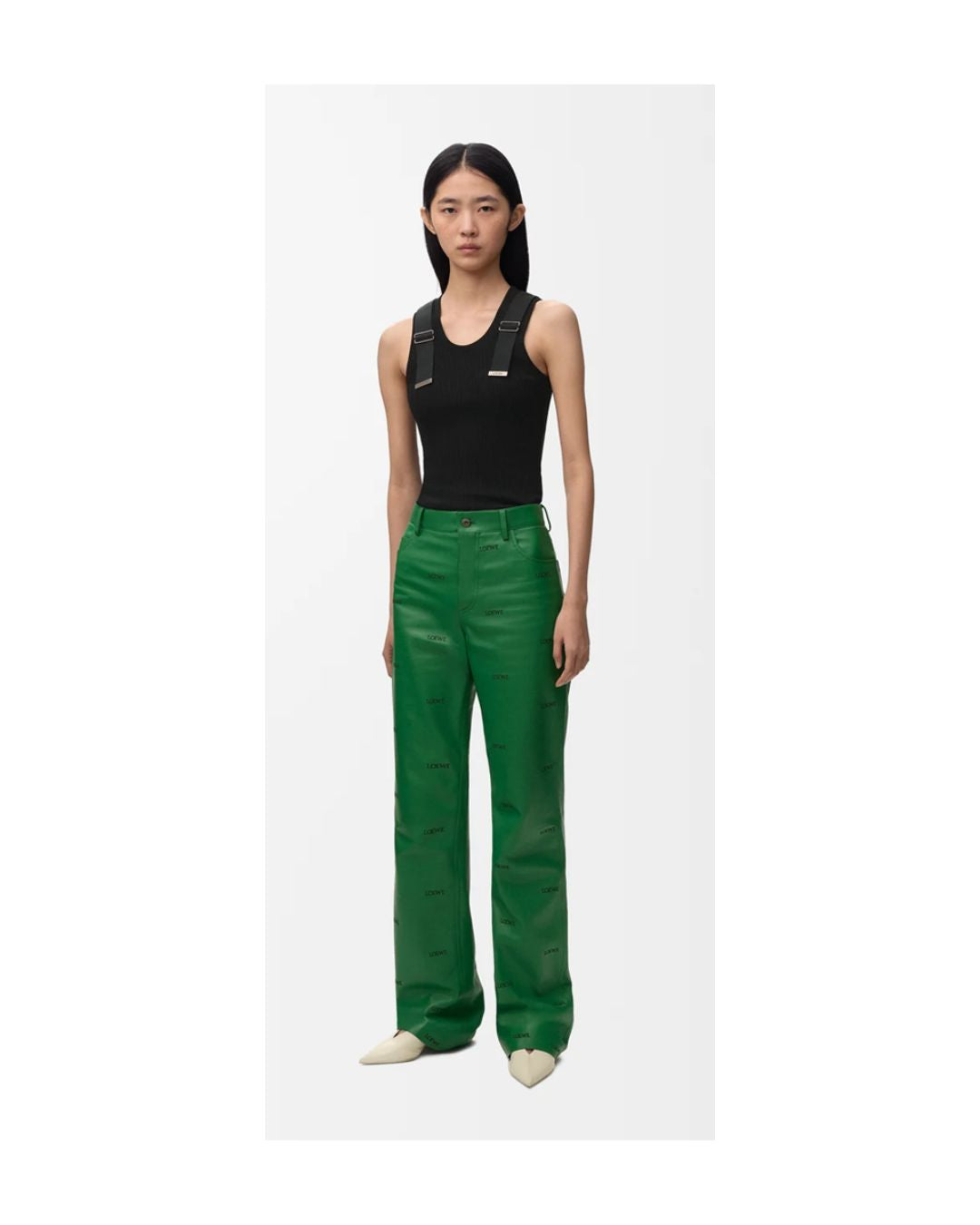 LOEWE Tank top in stretch cotton