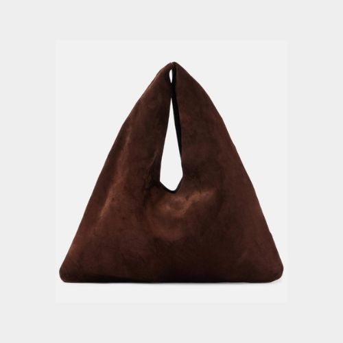 THE ROW BINDLE SMALL SUEDE TOTE BAG