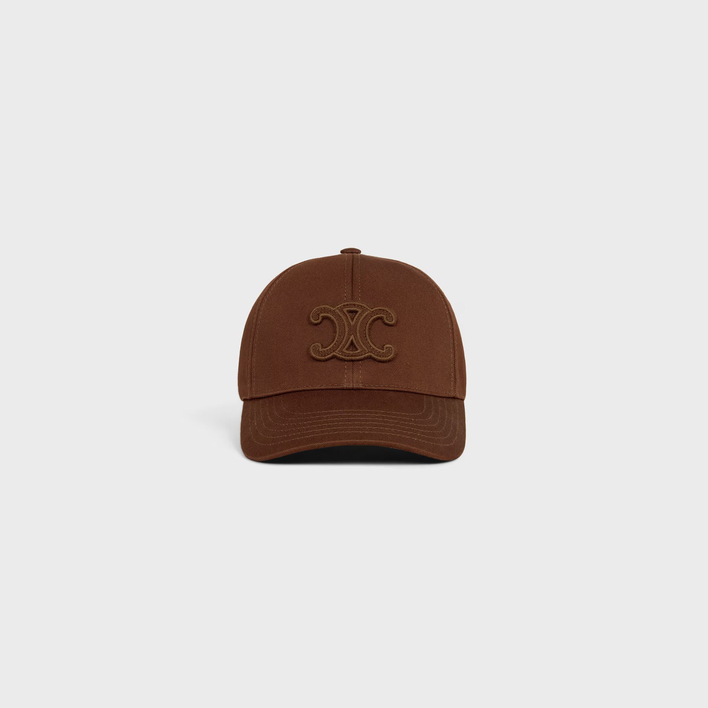 CELINE triomphe baseball cap in washed cotton