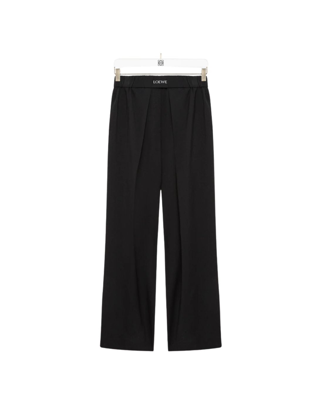 LOEWE Elasticated trousers in wool,