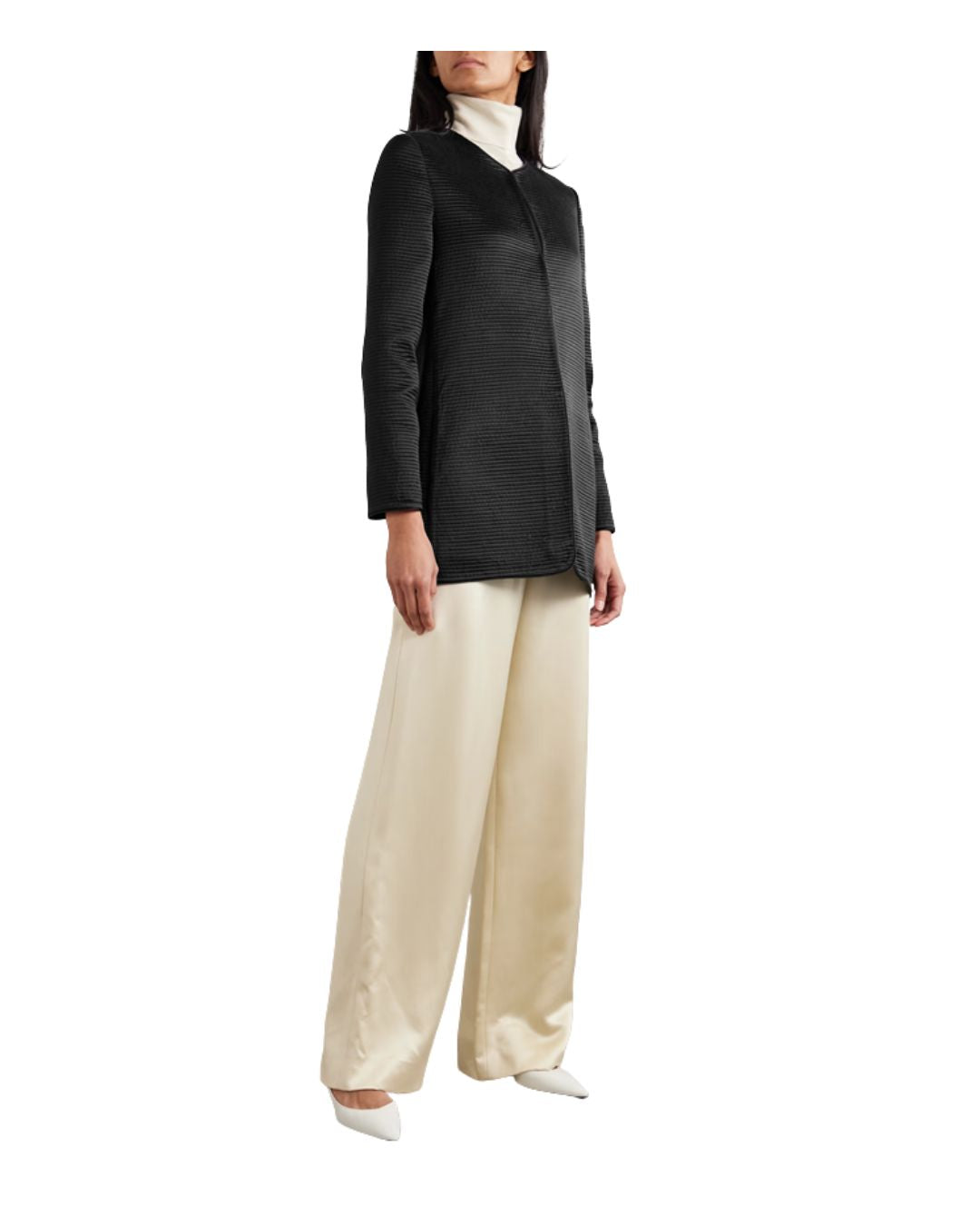 THE ROW IBEN JACKET-BLACK