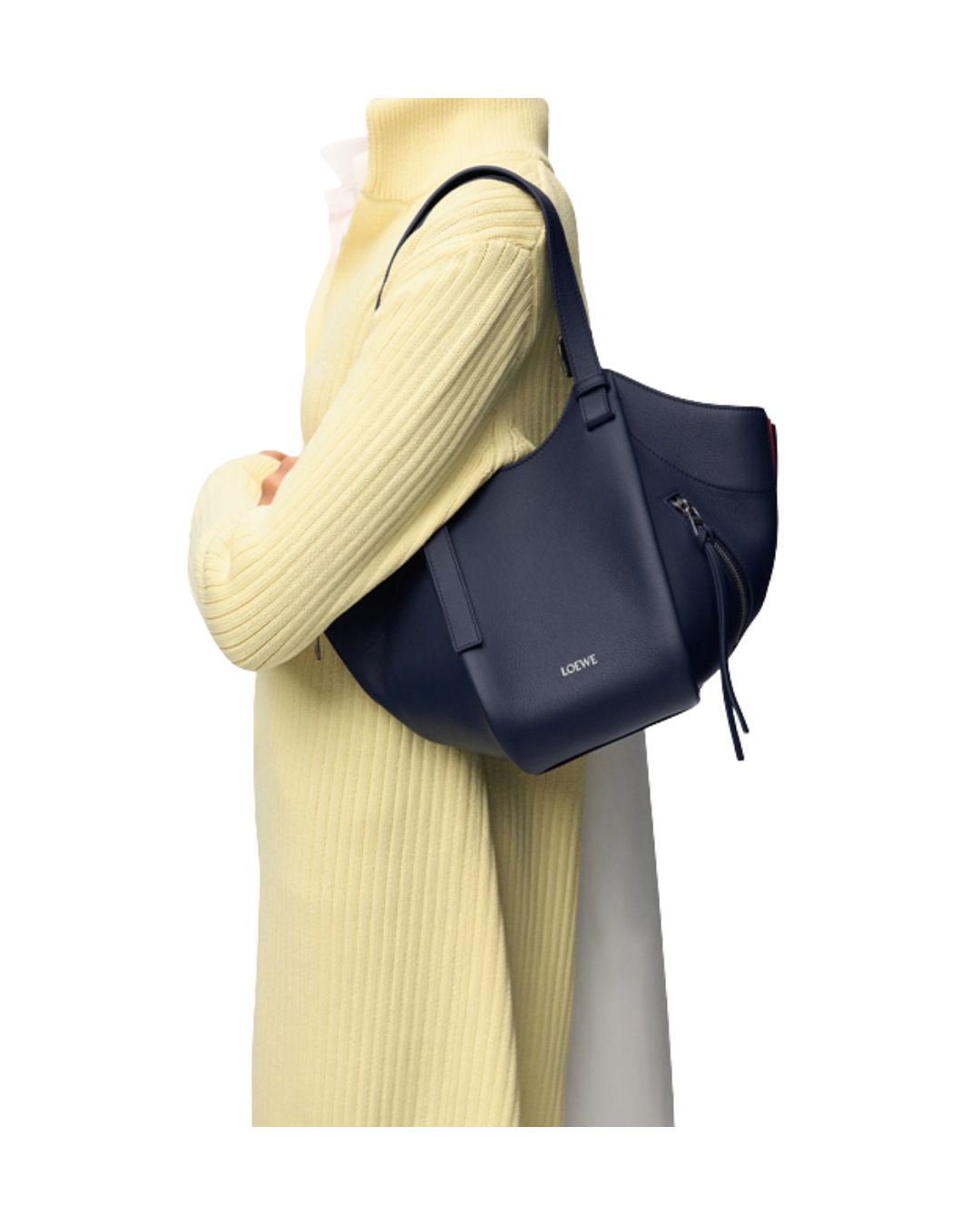 LOEWE Layered Hammock Flip bag in classic calfskin