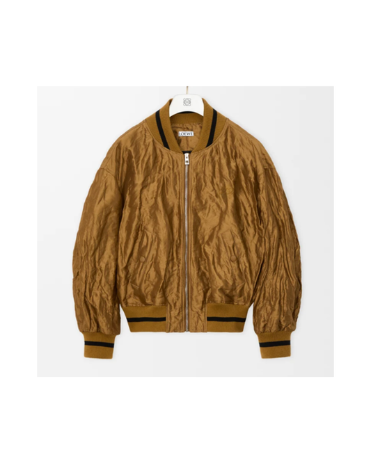 LOEWE Bomber jacket in technical fabric