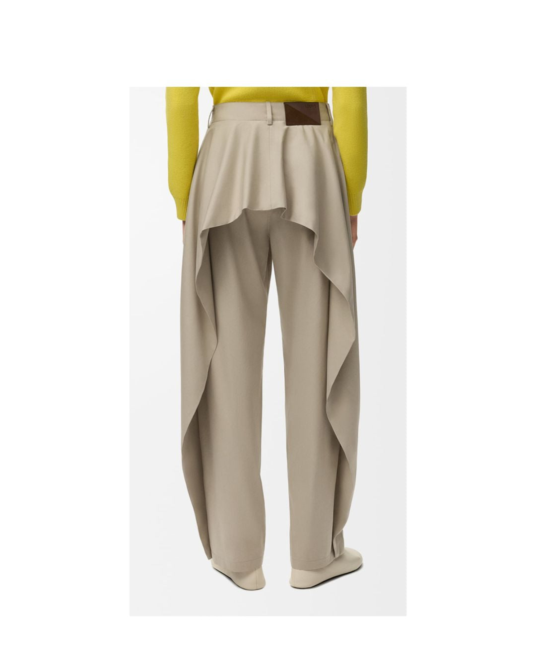 LOEWE Trousers in cotton and silk