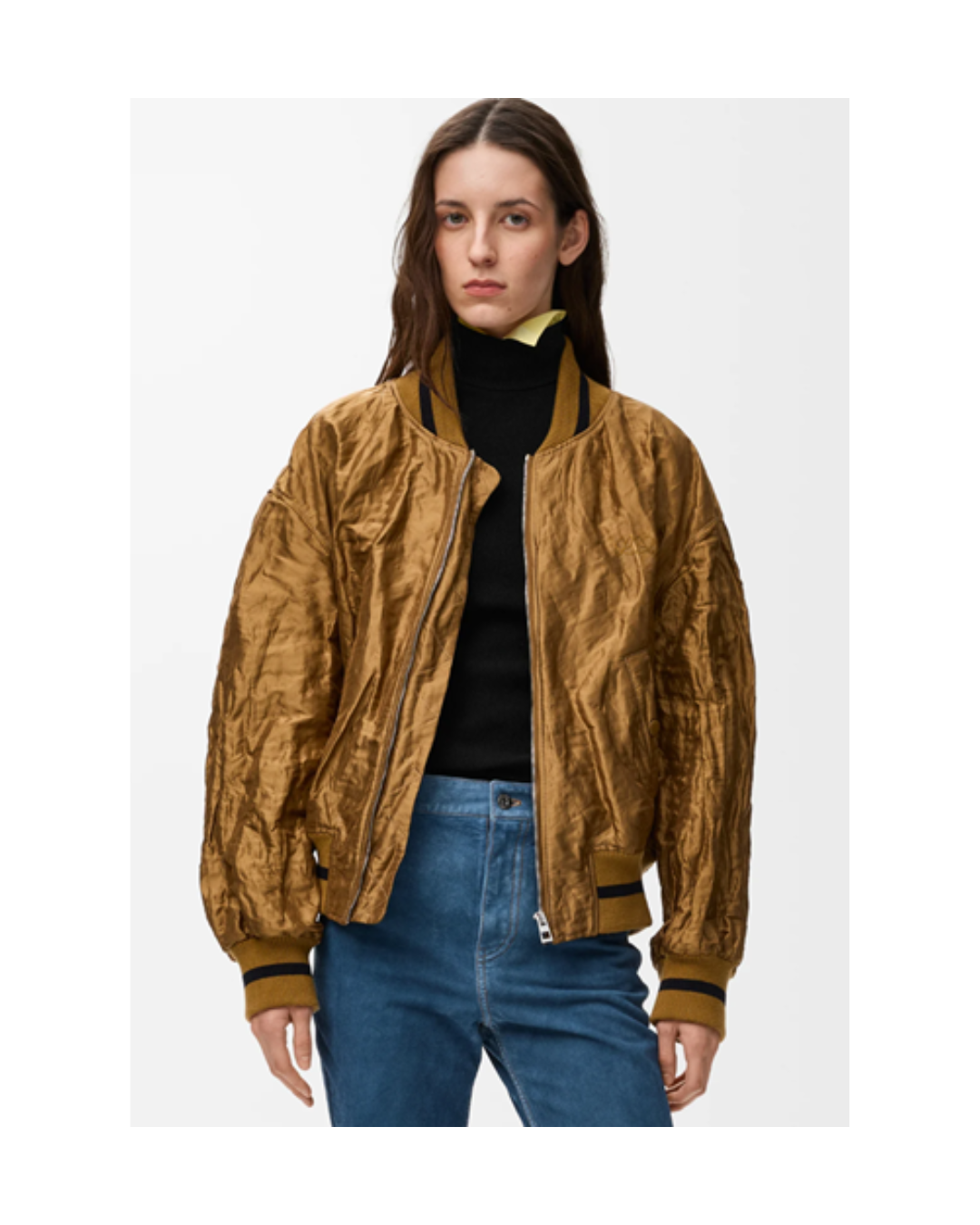 LOEWE Bomber jacket in technical fabric