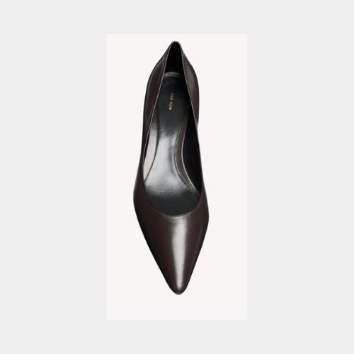 THE ROW Liisa Kitten Two Heel in Leather