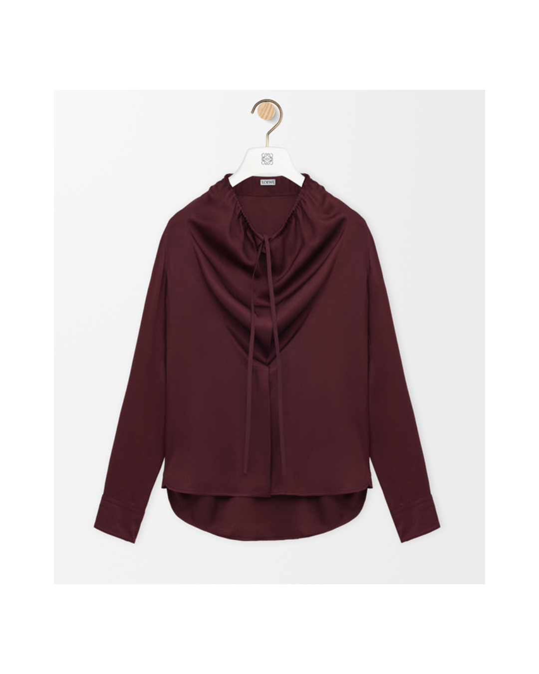 LOEWE HYBRID SHIRT Silk blouse