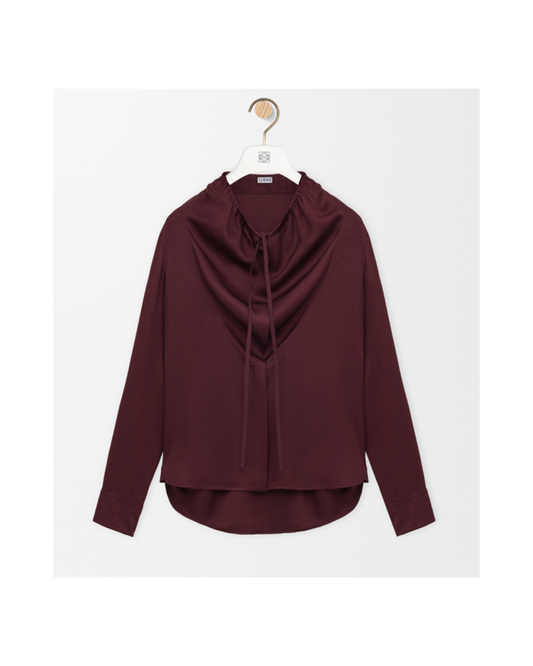 LOEWE HYBRID SHIRT Silk blouse