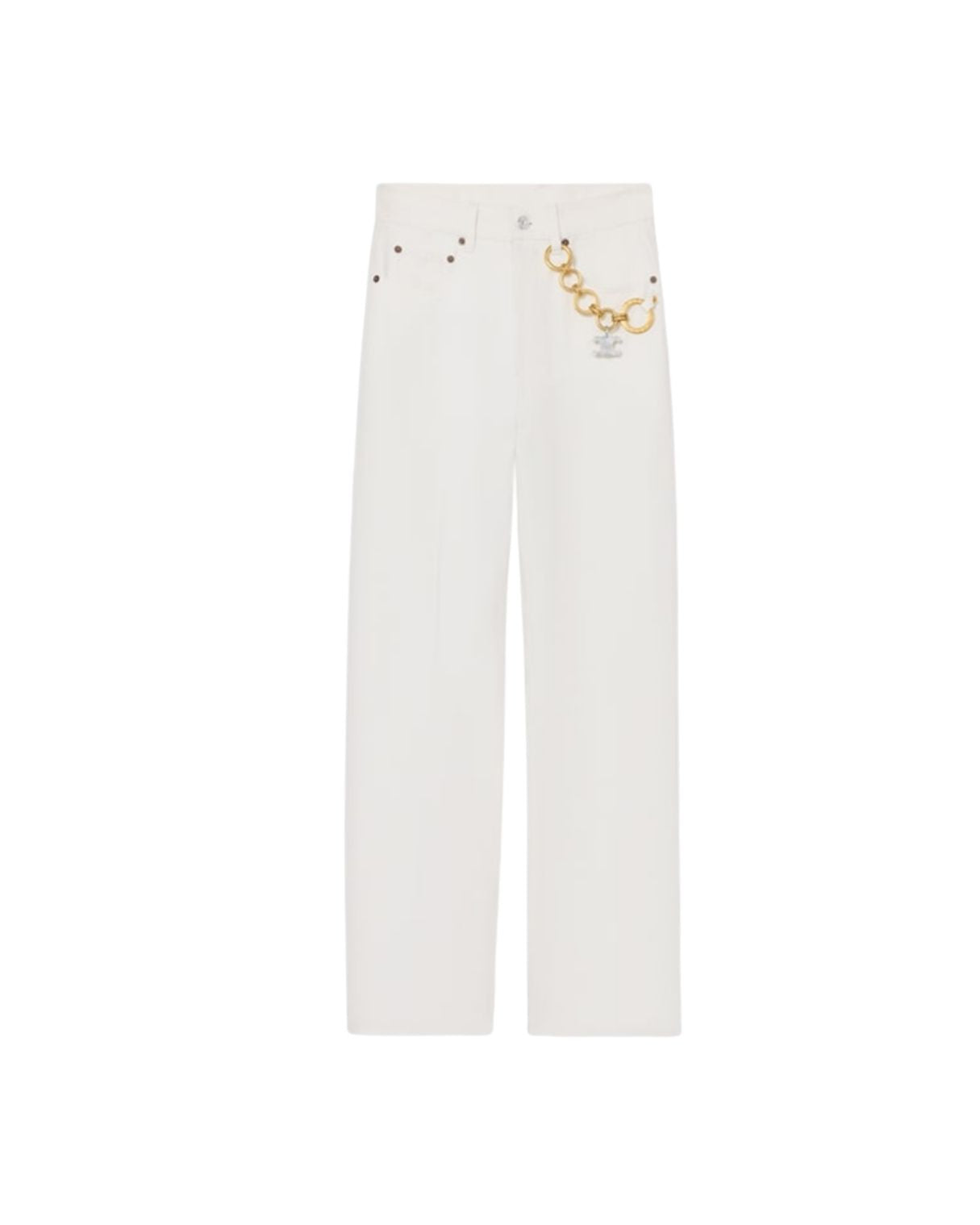 CELINE SS 26 boyfriend jeans 002 IN heavy cotton twill