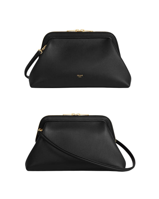 CELINE SMALL DOCTOR POUCH IN SUPPLE NATURAL CALFSKIN