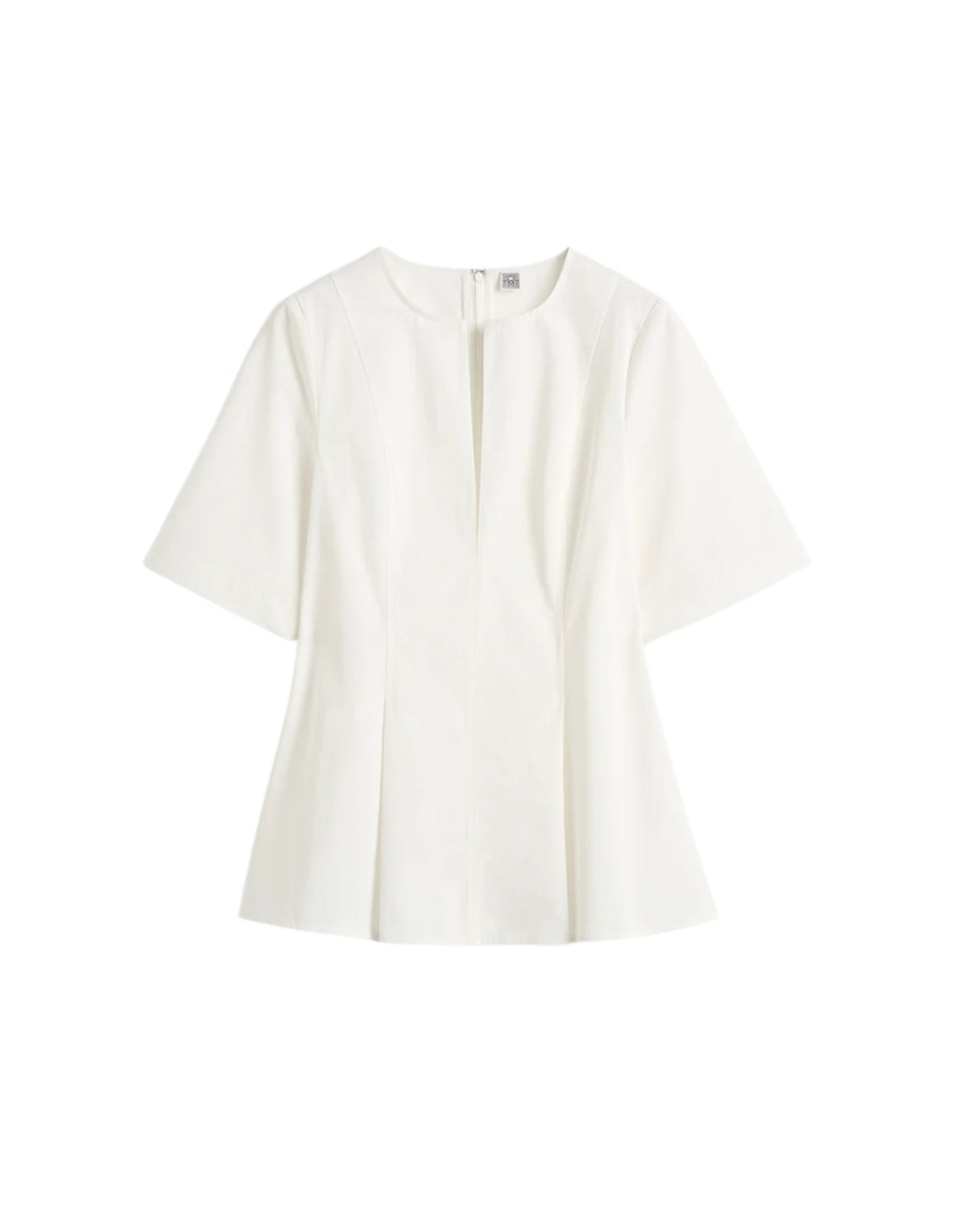 TOTEME Tailored cotton top white