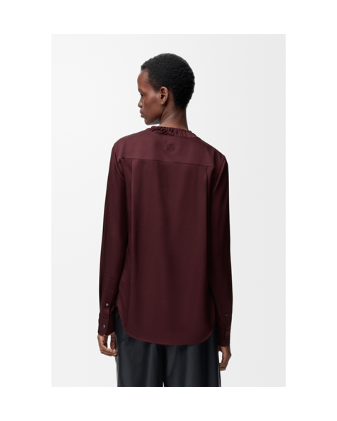 LOEWE HYBRID SHIRT Silk blouse