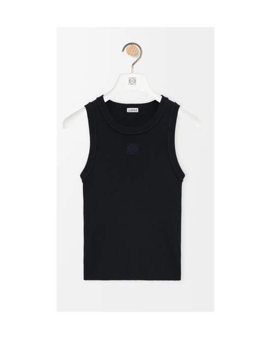 LOEWE Anagram tank top in stretch viscose