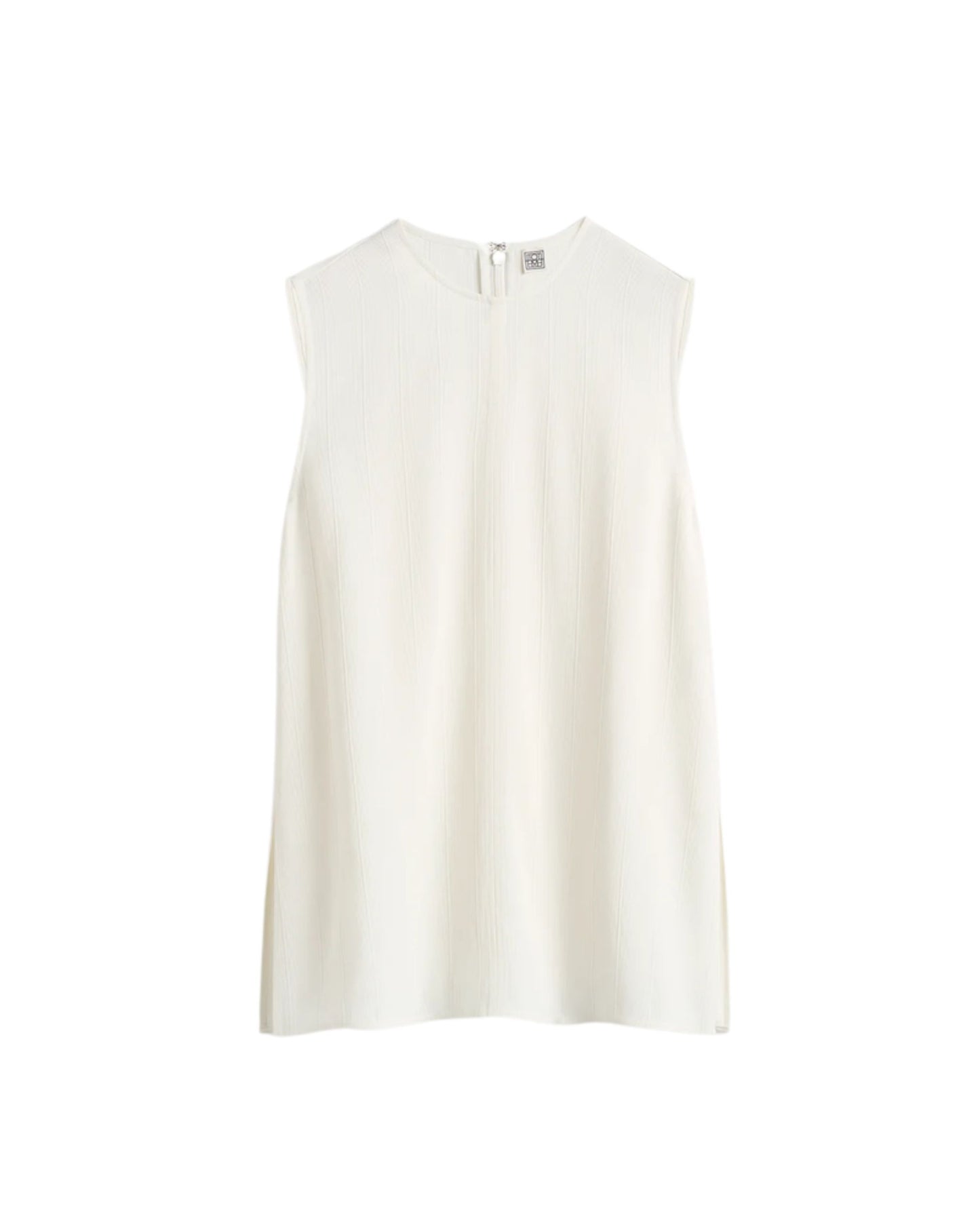 TOTEME Woven stripe top meringue
