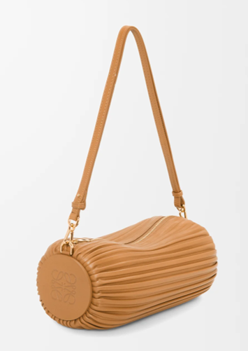 LOEWE Bracelet Pouch in pleated nappa lambskin