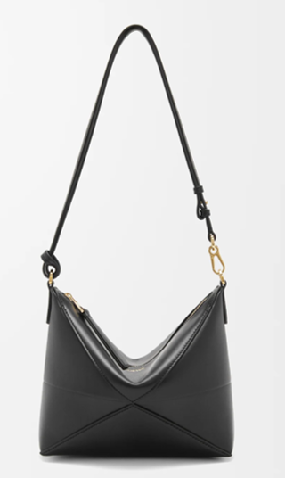 LOEWE Puzzle Fold pouch in shiny nappa calfskin