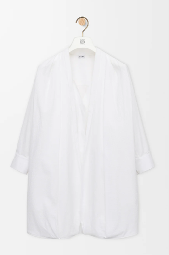 LOEWE Draped dress in cotton
