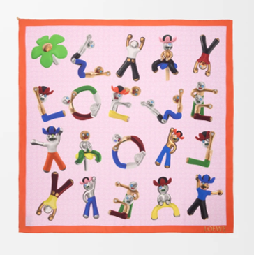 Loewe SCARF in silk