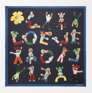 Loewe SCARF in silk